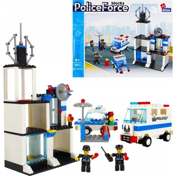 ostatní stavebnice STAVEBNICE POLICEJNÍ KOMISAŘSTVÍ ALLEBLOX 252 dílků