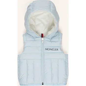 Pánská vesta Moncler Enfant Péřová Vesta Nerville pro miminko, tmavě...