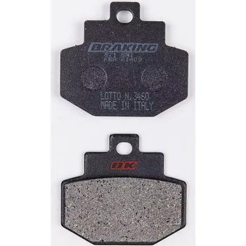 Brzdová destička Braking (Itálie) Zadní brzdové destičky Braking 871SM1 - Gilera Runner 125 VX 4T, 125ccm - 01-07