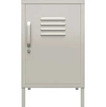 Noční stolek Béžový kovový noční stolek Bradford – Støraa ID_1670612