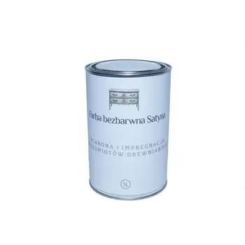 barva a nátěr na dřevo Bezbarvý lak na křídové barvy Steleko 1 l