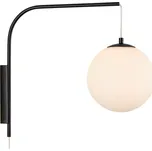 Černo-bílé nástěnné svítidlo (délka 47,5 cm) Dione – Markslöjd ID_1540966