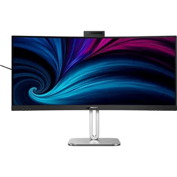 Monitor Philips 34B2U6603CH/00 34" VA LED 3440x1440 50 000 000:1 4ms 500 DP HDMI USB-C (100W) repro tmavošedý