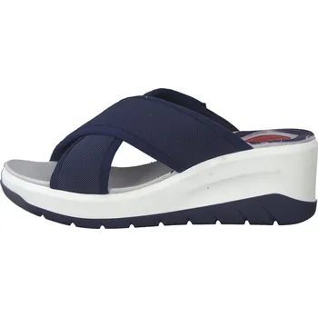 Dámské pantofle JANA SHOES NĚMECKO Boty Jana 260 modré dámské nazouváky Velikost: 38