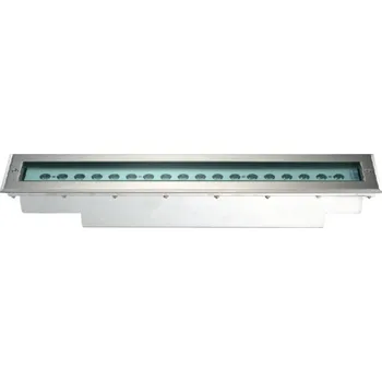 Bazénové osvětlení Wibre zapuštěné lineární bodové světlo LED RGB 635x128mm 48W