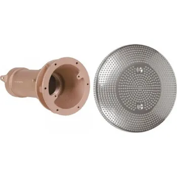 Příslušenství k čerpadlu Hugo Lahme sací koš FitStar DN 80 280 mm Bronz