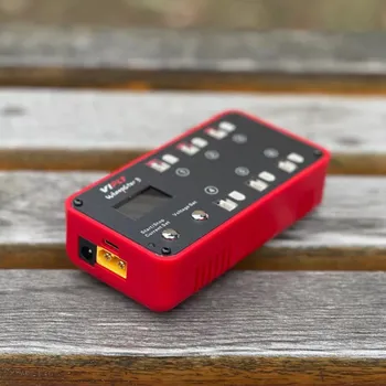 Dron Nabíječka WhoopStor 3 pro 1S baterie (Vifly) - s funkcí storage Varianta: Červená