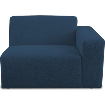 Pohovka Tmavě modrý modul pohovky z textilie bouclé (pravý roh) Roxy – Scandic ID_1653936