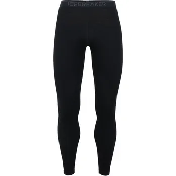 Pánské termo spodky pánské merino spodky ICEBREAKER Mens 260 Tech Leggings w Fly, Black velikost: M