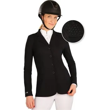 Jezdecké sako Dámské jezdecké sako Litex, černé s kamínky - vel. S