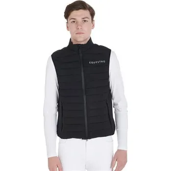 Pánská vesta Equestro Technical, černá - vel. L