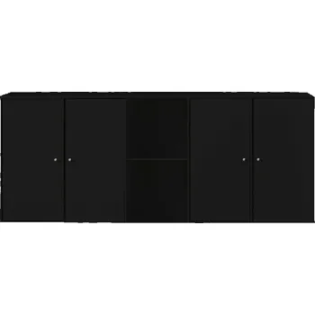 Komoda Černá nástěnná komoda Hammel Mistral Kubus, 169 x 69 cm ID_1448660