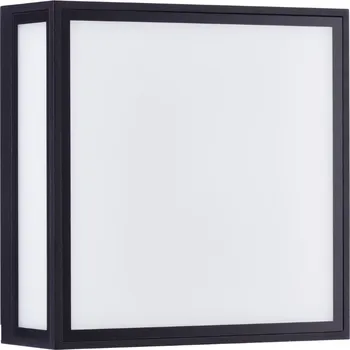 Venkovní osvětlení Černé kovové venkovní nástěnné LED světlo Nova Luce Astral 22 cm