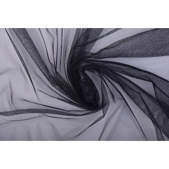 Jemný tyl v černé barvě 330-61207