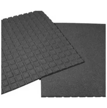 Podlahová deska, gumová 100 x 100 cm - tloušťka 4 cm