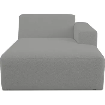 Pohovka Šedý modul pohovky z textilie bouclé (pravý roh) Roxy – Scandic ID_1653906