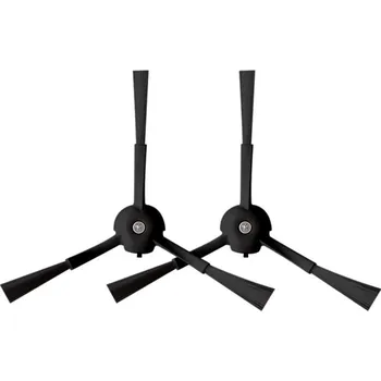 Robotický vysavač CareWave 2x Boční Kartáč pro Xiaomi Mi Robot Vacuum 2, Roborock S6, S50 až S65 Černá