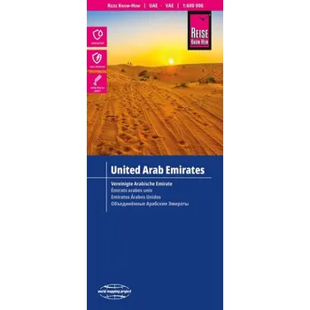 Cestování Reise Know-How Landkarte Vereinigte Arabische Emirate (1:600.000) (EN)