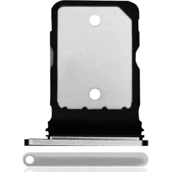 Google Pixel 8a SIM tray stříbrný, držák, šuplík