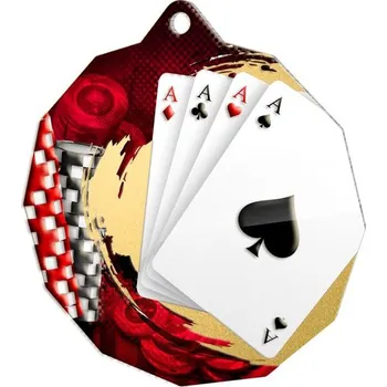 Poháry Bauer Kovová medaile MDM03M12 | Karty