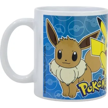 Keramický hrnek 325 ml - Pokémon Eevee, Pikachu, Charmander