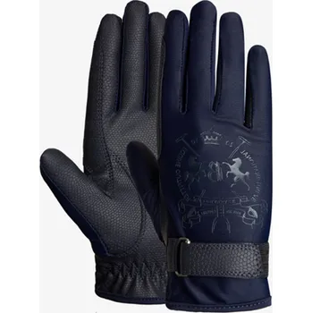 Jezdecké rukavice Vertigo Laia, modré - vel. 7