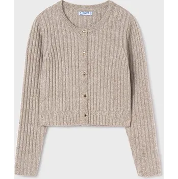 Dívčí oblečení Dívčí svetr Mayoral 7312 béžový barva: béžová, Rozměr: 157 (14 let)