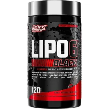 Fitness strava Lipo 6 Black 120 kaps - Nutrex bez příchuti 120 kaps.