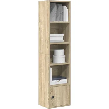 Knihovna vidaXL Knihovna 31x24x127 cm kompozitní dřevo [860349] Barva: dub sonoma