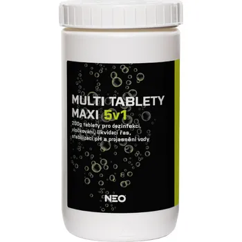 Bazénová chemie Neo multi tablety do bazénu MAXI 5v1 1 kg