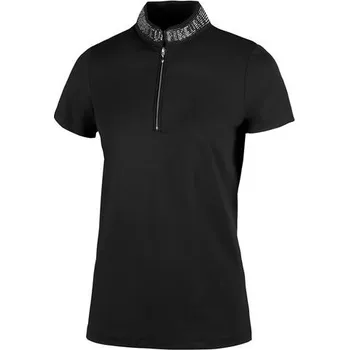 Dámské triko Pikeur Birdy, grafitové - vel. 38