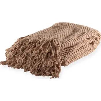 deka Hnědá deka z žinylky 130x170 cm Renee – Tiseco Home Studio ID_1695236