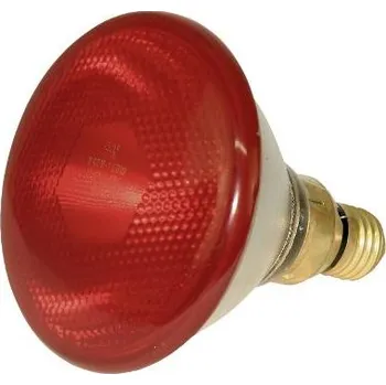 Umělá líheň Žárovka vyhřívací úsporná infražárovka PAR38, červená - 100 W