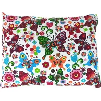 Dekorativní polštářek Dekorační polštář květinový motýl 20 x 35 cm | RTex