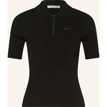 Lacoste Dámské Úpletové Tričko, černá, 36
