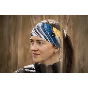 Sportovní čelenka BOSA Chilly Colorful blue - sportovní čelenka