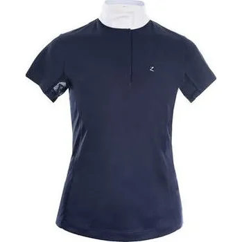 Dámské závodní triko Horze Blaire, modré - vel. 44