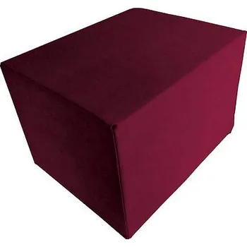 Masážní přístroj Sundo Polohovací kostka, denim, 35 x 40 x 50 cm, červená