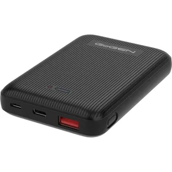 Powerbanka GoGEN Magsafe 10000mAh Powerbank, PBMS100001 - černá