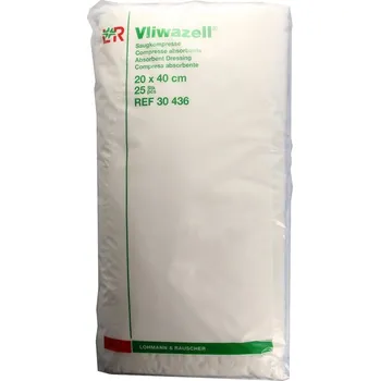 Kompres Lohmann & Rauscher Vliwazell komprese vysoce savá nesterilní 20 x 40 cm 25 ks