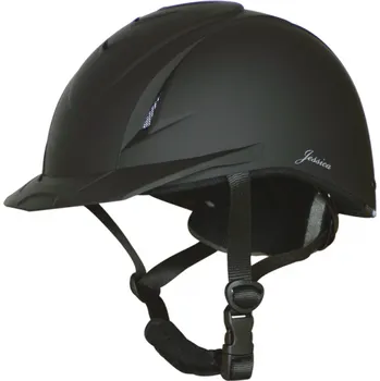 Jezdecká přilba Jezdecká bezpečnostní přilba Kentaur Jessica, černá - vel. XS/S