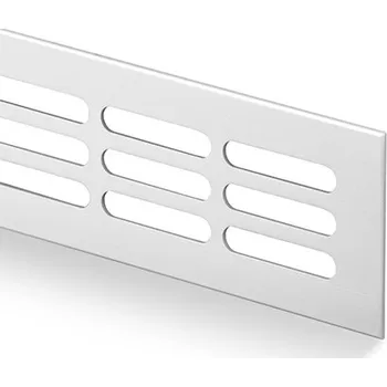 Větrací mřížka Act Větrací mřížka 250 mm (přírodní elox) Výška: 60 mm