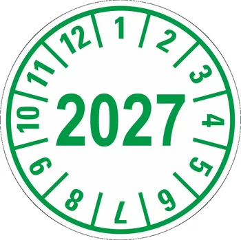 Speciální papír Kontrolní kolečko - 2027 samolepící vinylová fólie 25 mm aršík 30 kusů