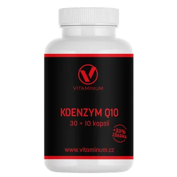Lék na srdce, cévy a krev Vitaminum Koenzym Q10 100 mg - 40 kapslí