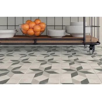 Dlažba VIVES NASSAU ADD18 20 cm x 20 cm x 0,8 cm šedá 1 m2