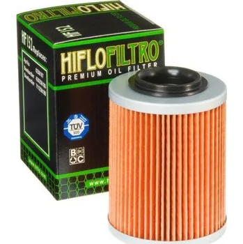 Filtr pro motocykl Hiflofiltro Olejový filtr HF152 na sněžné skútry Ski-Doo