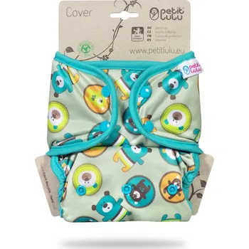 Plenkové kalhoty Vykutálení medvídci - svrchní kalhotky s FLEECE kapsami pat