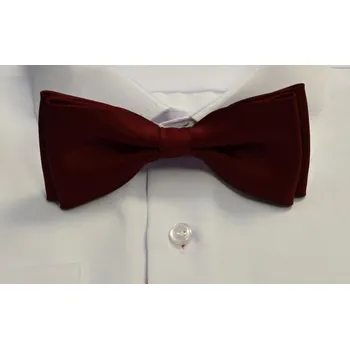 Motýlek Pánský motýlek M1 - vzor 11 - BORDÓ - MATNÝ