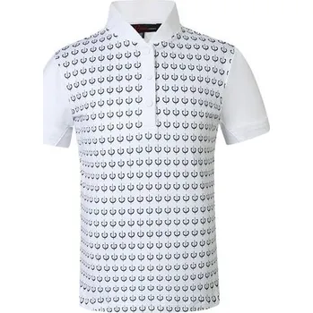 Chlapecké tričko Dětské závodní triko Covalliero 2024, bílé s modrým potiskem - 140/146