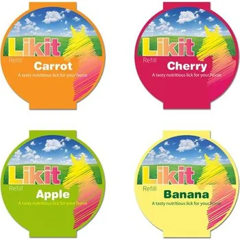 Krmivo pro hospodářské zvíře Liz Likit 650 gr - mrkev